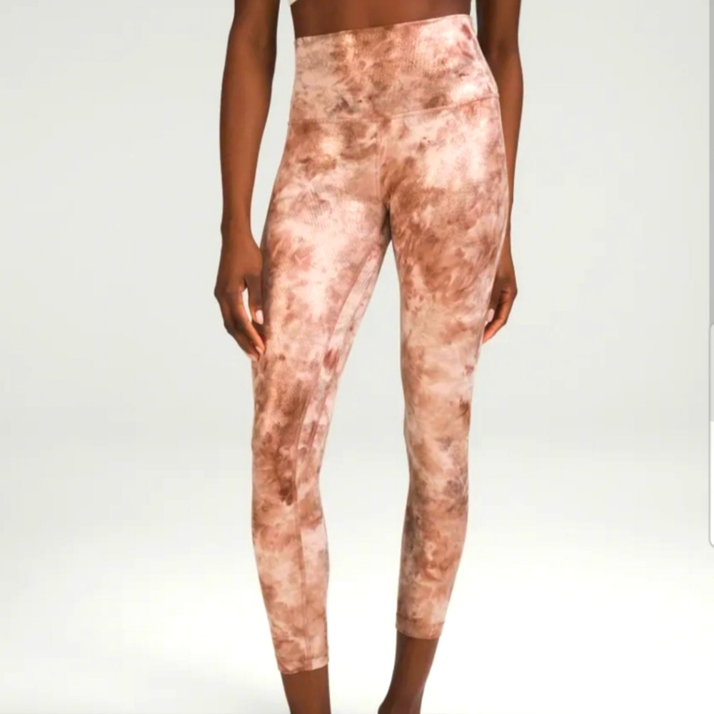 Align lululemon leggings shine 25" size 4